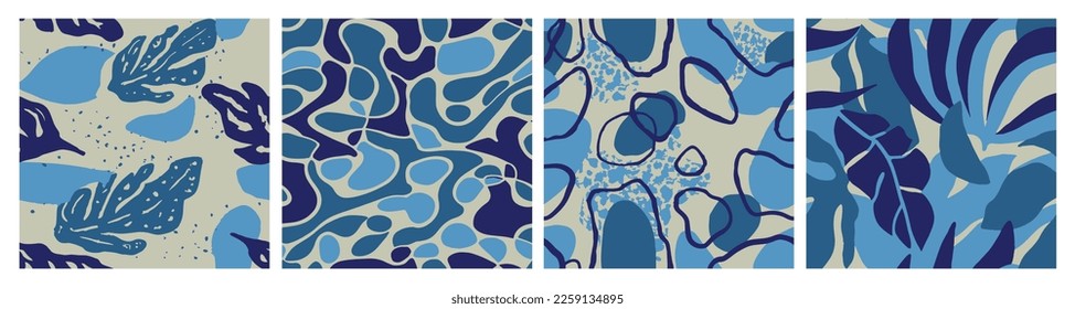 Purple Seamless Decoration Fresh Style Vector. Vibrant Endless Summer Bloom Illustration, Seamless Wallpaper. Black Continuous Creative Vintage Shape Art. 