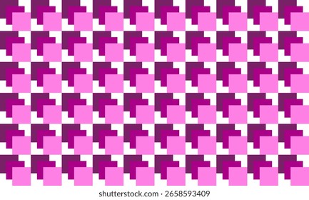 purple seamless geometric pattern rectangular block, seamless pattern, Abstract seamless geometric pattern. Geometry purple pink shadow grid texture. Chic mosaic block