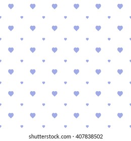 purple seamless heart pattern