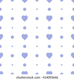 purple seamless heart pattern