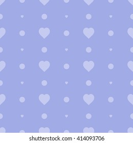 purple seamless heart pattern