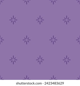 Purple seamless pattenr with stars