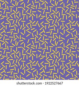 purple seamless pattern with abstract lines shapes, colorful design, vector illustration