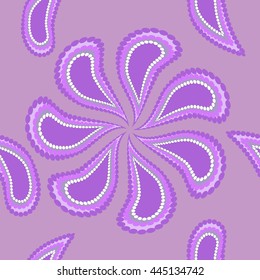 purple seamless pattern on a white background