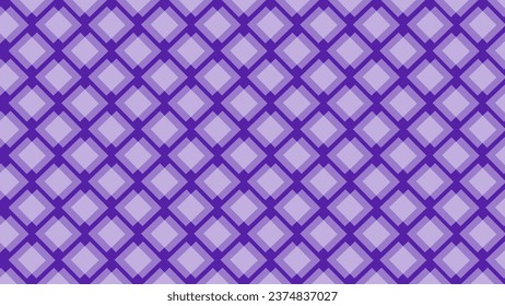 Purple seamless pattern with rhombus shapes