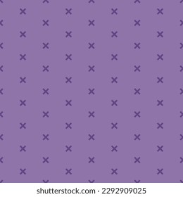 Purple seamless pattern with tiny cross