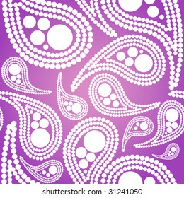 Purple seamless pattern in vector