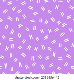 Purple seamless pattern with white lines