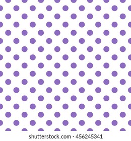 purple seamless polka dot pattern