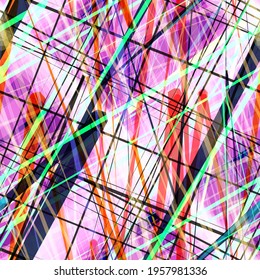 Purple seamless texture with lines. Abstract vector background for web page, banners backdrop, fabric, home decor, wrapping