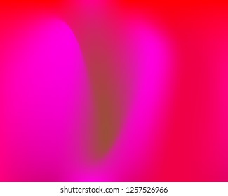 Purple Sexy Gradient Banner Vector Illustration. Blurry Pink Wavy Mesh Background. Vivid Rosy Colors Smooth Vector Template. Love and Romance Theme Wallpapers for Your Design
