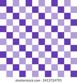 Purple shade checker pattern. checker seamless pattern vector. checker pattern. Decorative elements, floor tiles, wall tiles, bathroom tiles, swimming pool tiles.	