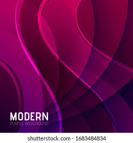 Diseño de fondo abstracto de jerez morado. Composición de formas degradadas. Diseño futurista para carteles, banners o tarjetas a.