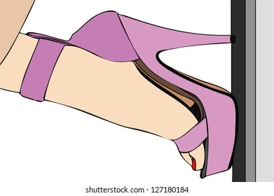 Purple Shoes