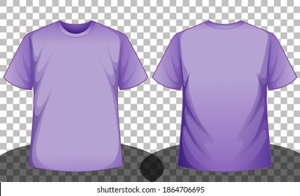Download Purple T Shirt Mockup Stock Vectors Images Vector Art Shutterstock