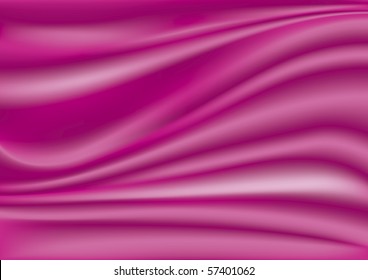 Purple silk fabric