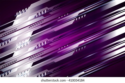 purple silver abstract hi speed internet technology background illustration. eye scan virus computer. vector. motion move.