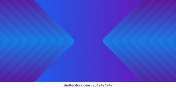 Purple and sky blue abstract gradient background with arrow dynamic shapes lines texture pattern vector illustration eps10.