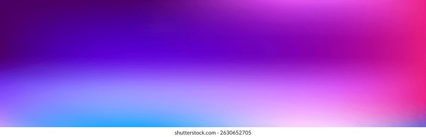Purple- sky blue -and pink smooth gradient colour minimal soft blurry design background vector illustration. High quality degital graphic. Perfect for modern artwork, backdrop,banner, templates.
