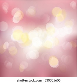 Purple Sky. Blurred bokeh effect abstract background