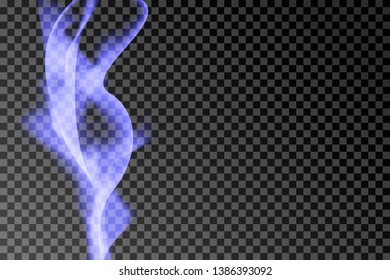 Purple Smoke Abstract Background Vector