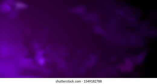 Purple smoke vector background. Realistic purple vector smoke. Vector illustration realistic background