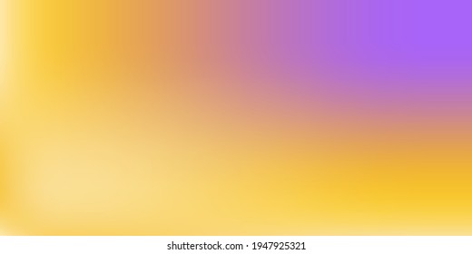 Purple Soft Violet Original Frame Background. Yellow Vibrant Blank Gradient Mesh Illustration. Pastel Modern Bright Smooth Surface Backdrop. Empty Pink Lavender Watercolor Colorful Blurred Texture.