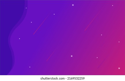 Purple space abstrack backgorund for banner and landing page.