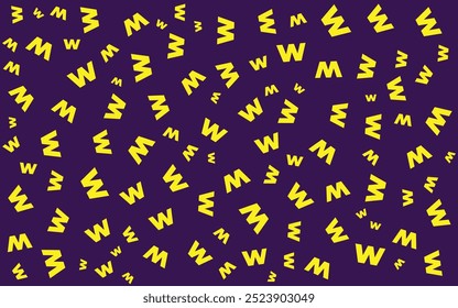 Purple Space Colors Memphis Pattern Abstract Background
