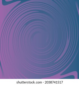 Purple spiral abstract colors. The colors are a gradient of purple and blue.