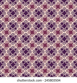 Purple spiral abstract pattern