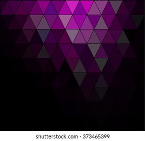 Purple Square Grid Mosaic Background, Creative Design Templates