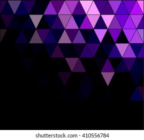 Purple Square Grid Mosaic Background, Creative Design Templates