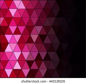 Purple Square Grid Mosaic Background, Creative Design Templates