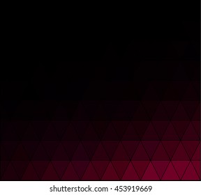 Purple Square Grid Mosaic Background, Creative Design Templates