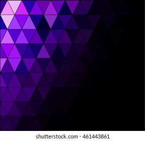 Purple Square Grid Mosaic Background, Creative Design Templates