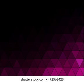 Purple Square Grid Mosaic Background, Creative Design Templates