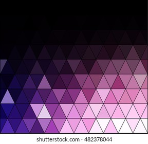 Purple Square Grid Mosaic Background, Creative Design Templates