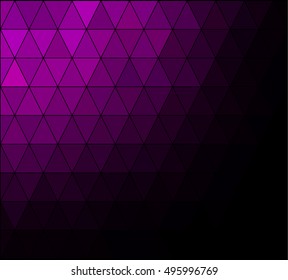 Purple Square Grid Mosaic Background, Creative Design Templates