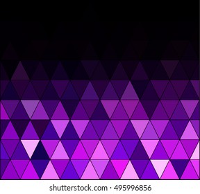 Purple Square Grid Mosaic Background, Creative Design Templates