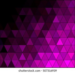 Purple Square Grid Mosaic Background, Creative Design Templates