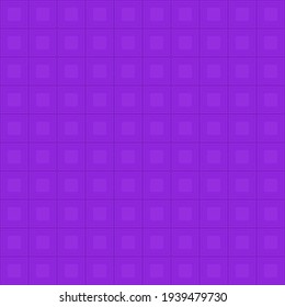 Purple squares background. Mosaic tiles pattern. Seamless vector illustration.