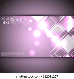 Purple squares in dark