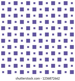 Purple Squares Pattern On White Background