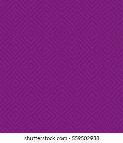 Purple Squares Pixel Art Pattern. Checked Neutral Seamless Pattern for Modern Design in Flat Style. Tileable Geometric Vector Background.