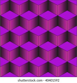 purple stairs, vector art illustration