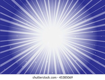 Purple star blast