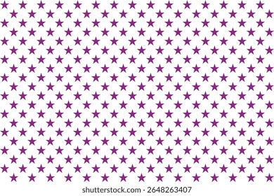 Purple Star Pattern Background – Transparent Vector Design