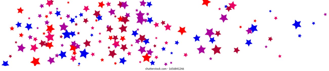 Purple Stars Card. Tiny Texture Cosmos. Blue Confetti Festive. Red Starry Background. Summer Modern. Christmas Background. Sparkling Symbol. Celebration Wallpaper. 