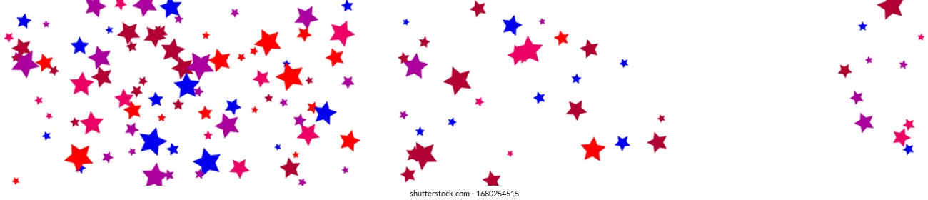 Purple Stars Wallpaper. Pink Texture Symbol. Blue Confetti Background. Red Starry Poster. Summer Background. Christmas Background. Sparkling Design. Celebration Greeting. 